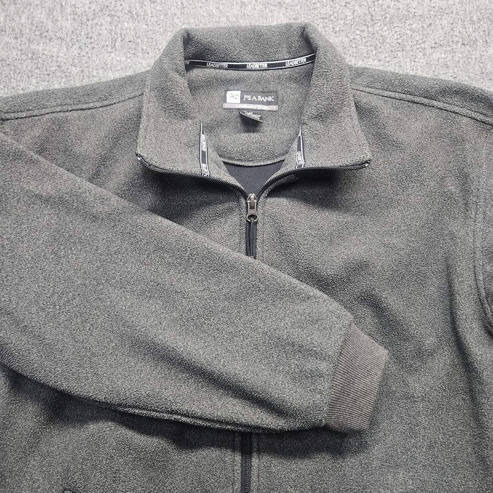 Jos a Bank Leadbetter Golf Jacket Zip Up Long Sleeve Medium